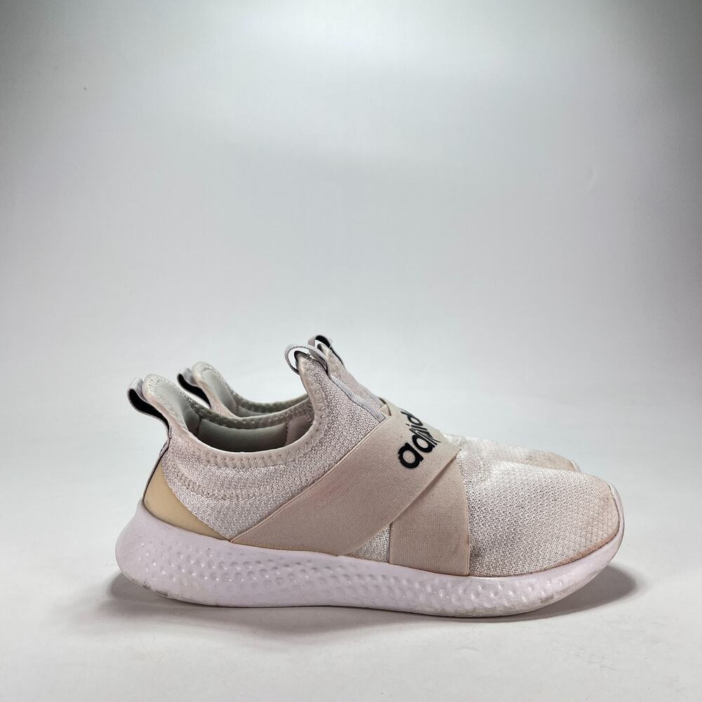 adidas Puremotion Adapt Chalk White Slip-On Sneakers FX7325 Women's Size 9.5